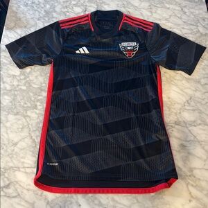Adidas Black and Red DC United Jersey